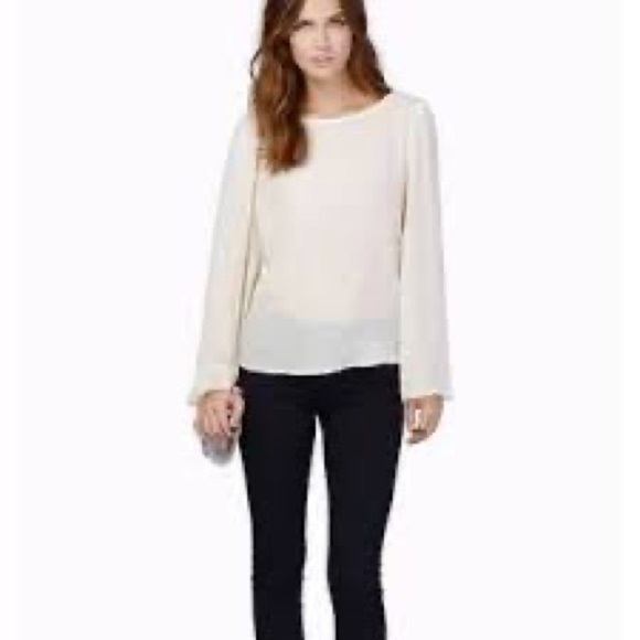 Tobi Always Flowing With Love Long Sleeve Blouse, size S - Picture 2 of 11